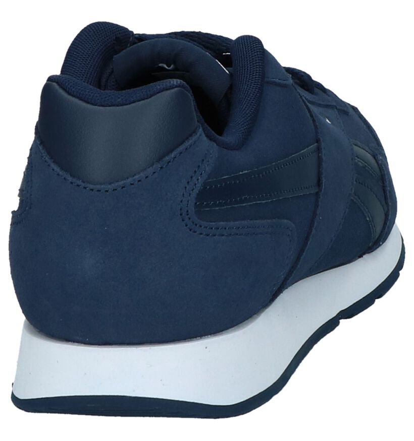 Reebok Royal Glide Blauwe Sneakers in daim (221587)