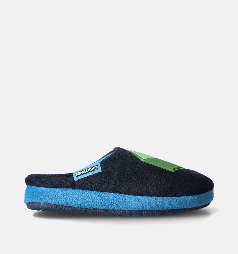 Minecraft Pantoufles ouvertes en Noir pour filles, garçons (355745)