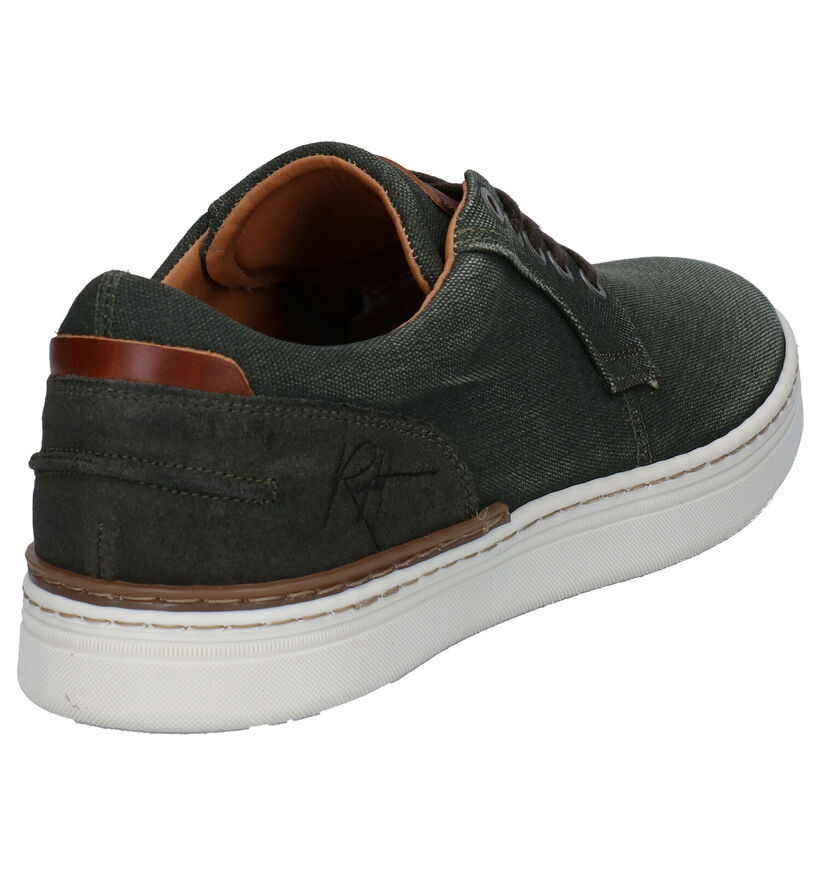 Bullboxer Zwarte Veterschoenen in nubuck (300222)