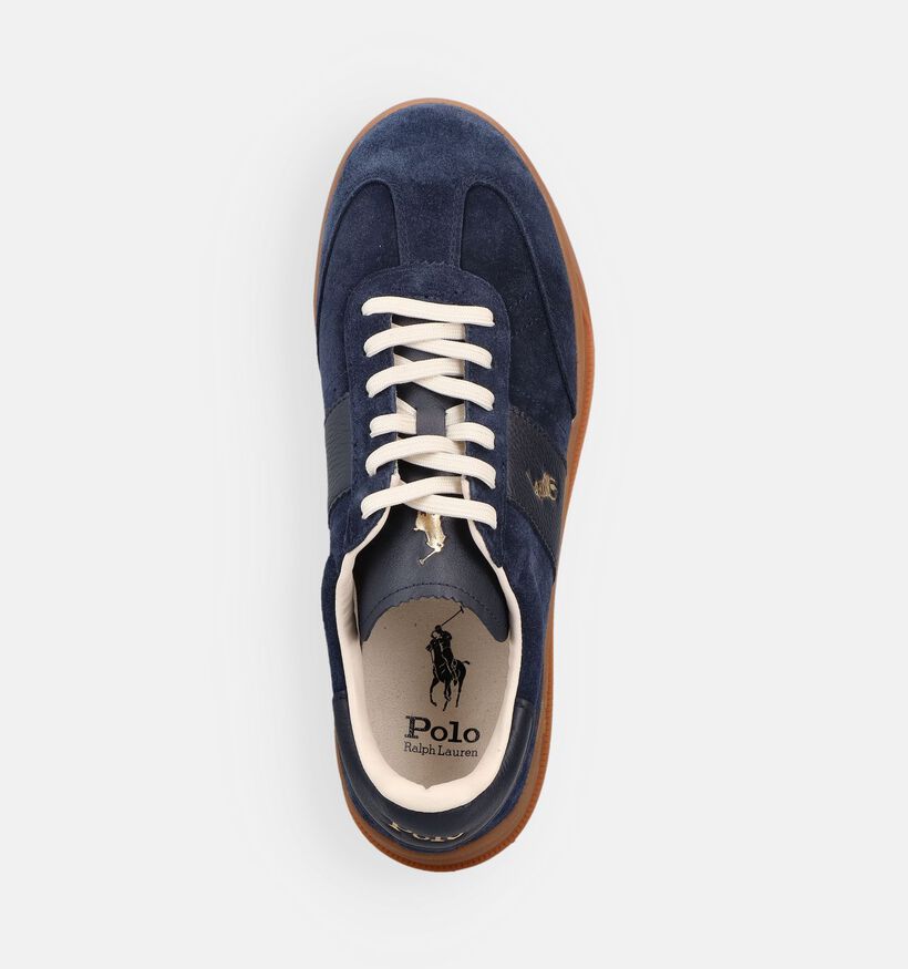 Polo Ralph Lauren Hrt Aera Pp Chaussures plates en Bleu pour hommes (369553)