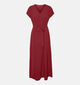 Vero Moda Alva Robe longue en Rouge pour femmes (366418)