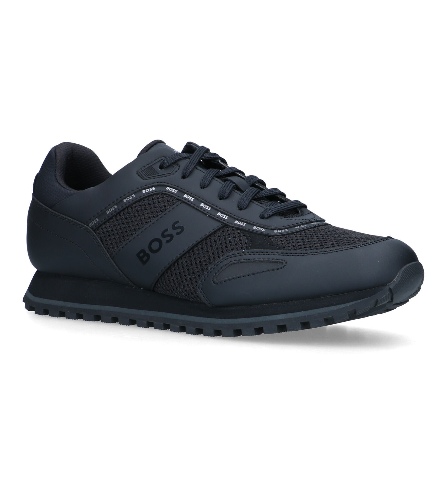 Boss Parkour Runn Baskets en Noir Hommes Baskets en ligne sur