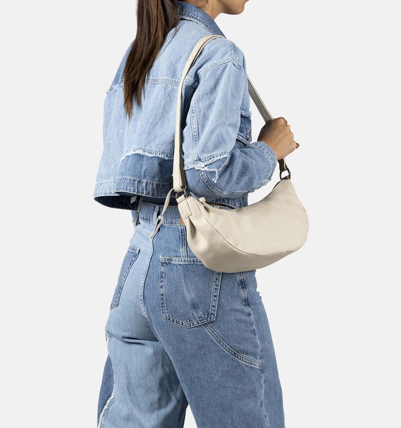 Burkely Sac porté croisé en Écru pour femmes (337818)
