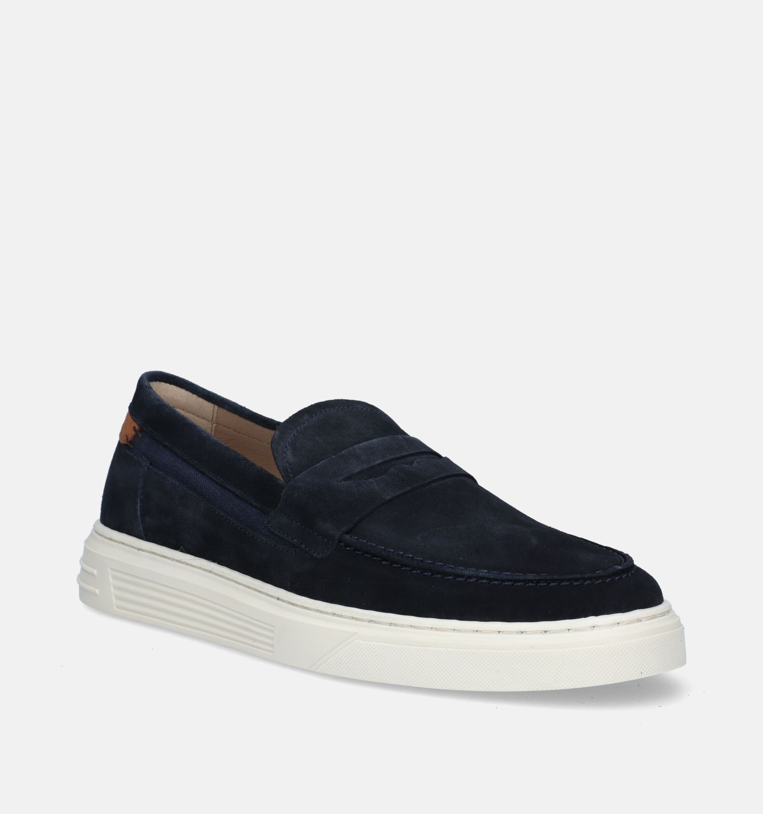 Blauwe instappers shop