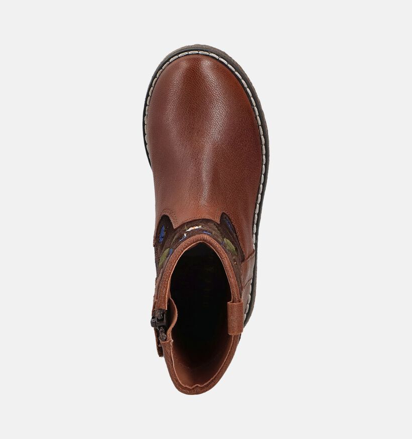 Milo & Mila Cognac Laarzen voor meisjes (363056)