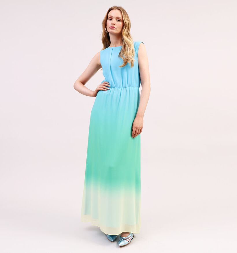 comma Robe maxi en Bleu (327317)