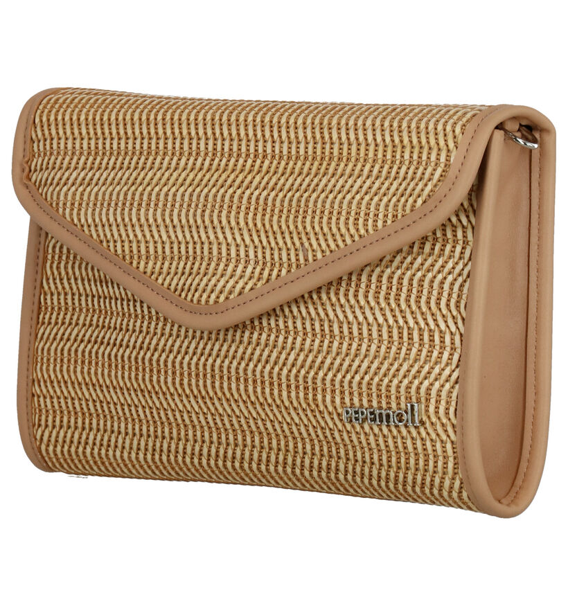 Pepe Moll Pochette en Beige en simili cuir (274731)