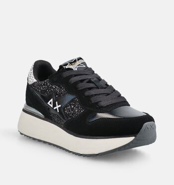 Sun68 Low Baskets Noir/Marron