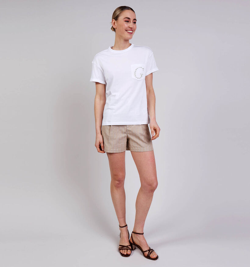 Guess Witte T-shirt voor dames (370360)