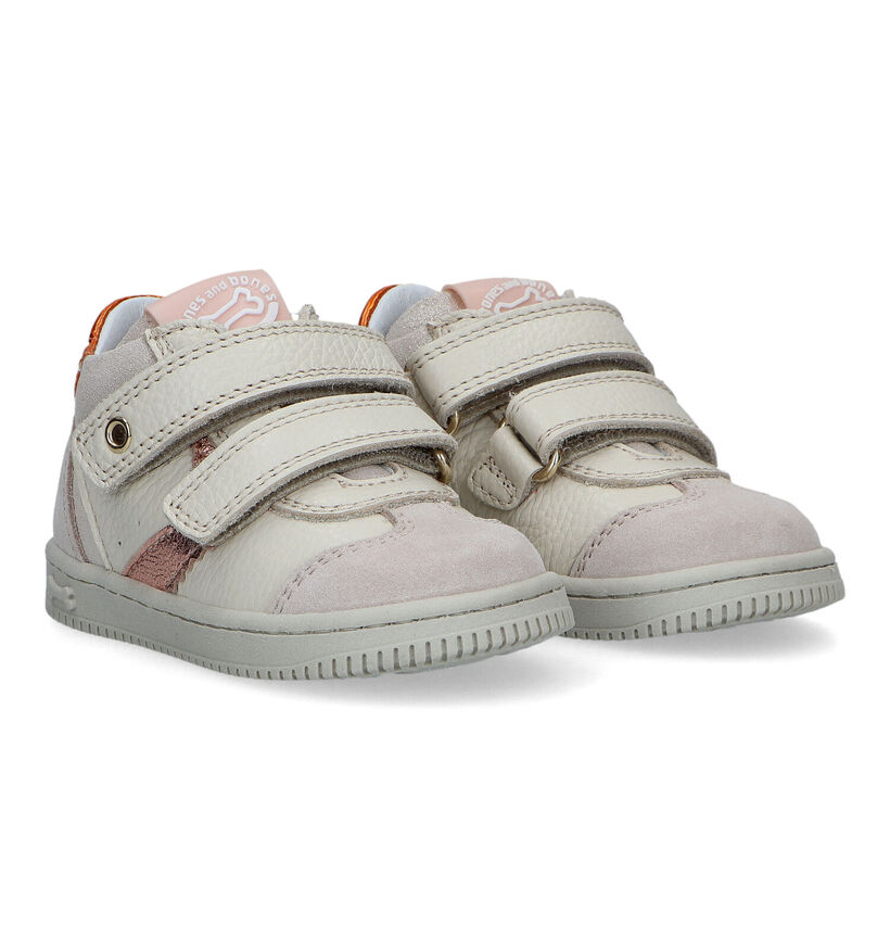 STONES and BONES Nipe Ecru Babyschoenen voor meisjes (325914) - geschikt voor steunzolen