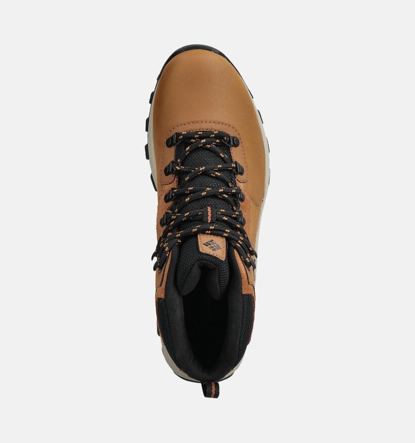 Columbia Newton Ridge Plus II Waterproof Cognac Wandelschoenen voor heren (359518) - geschikt voor steunzolen