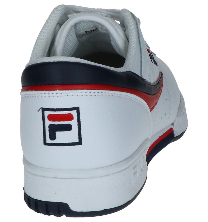 Fila Original Fitness Baskets basses en Blanc en simili cuir (240880)