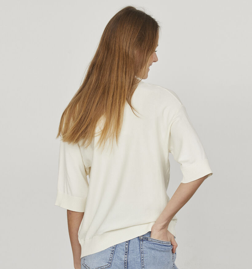 SISTERS POINT Hilva Blouse en Écru pour femmes (349330)