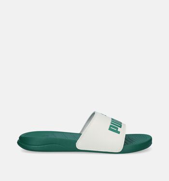 Badslippers groen