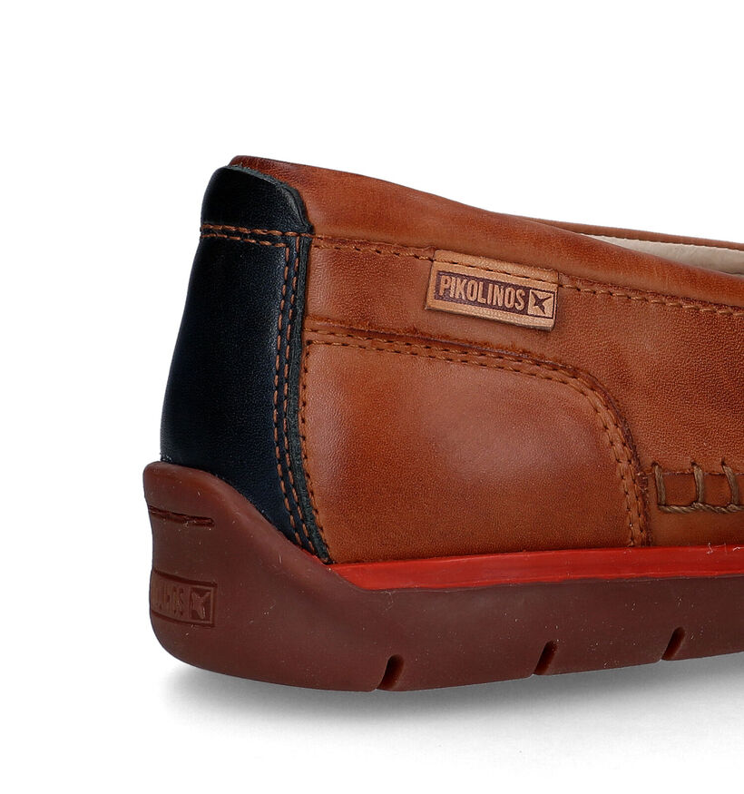 Pikolinos Marbella Chaussures à enfiler en Cognac pour hommes (323371) - pour semelles orthopédiques