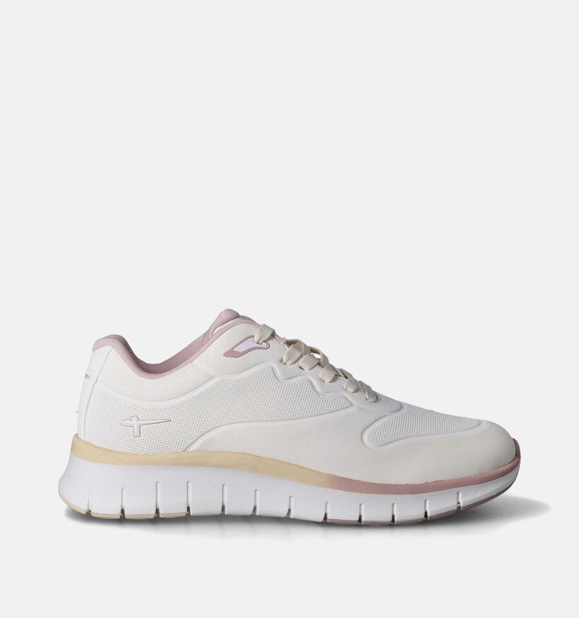 Tamaris Baskets casual en Écru pour femmes (351595) - pour semelles orthopédiques