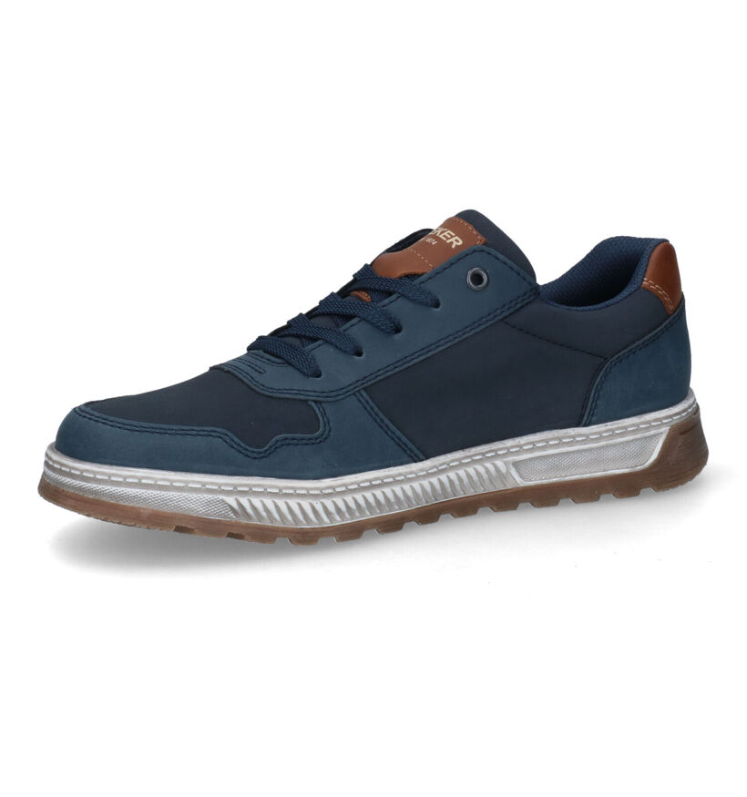 Rieker Blauwe Veterschoenen voor heren (344396)