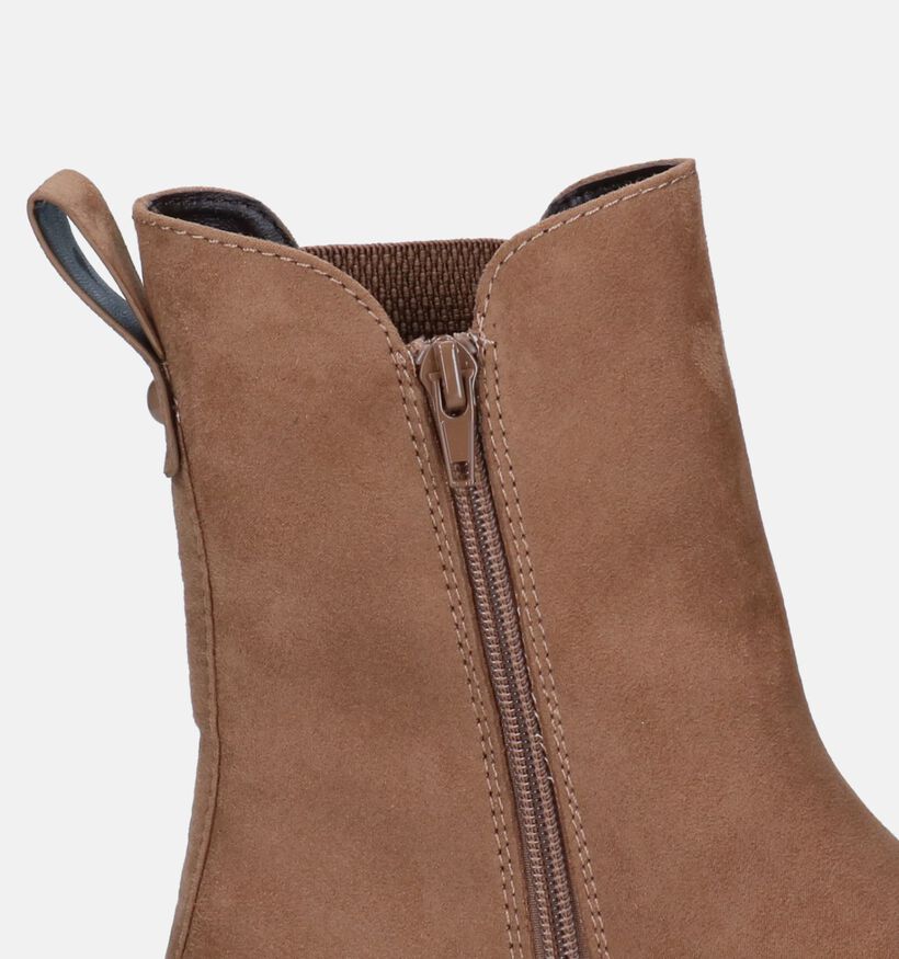 Signatur Bottines Chelsea en Marron pour femmes (296060)