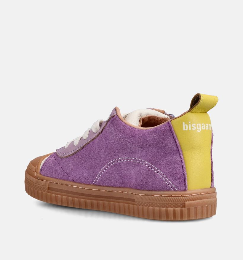 Bisgaard Baskets en Lilas pour filles (370787) - pour semelles orthop&eacute;diques
