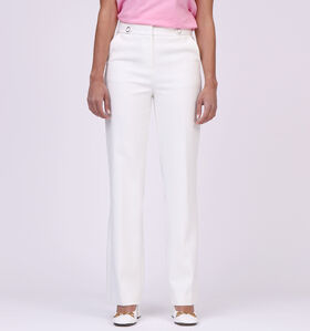 comma Pantalon en Blanc (313219)