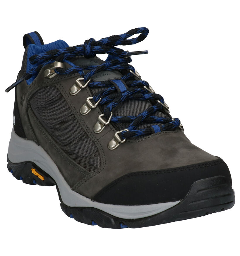 Columbia Redmond Outdry Chaussures de randonnée en Gris foncé en nubuck (252845)
