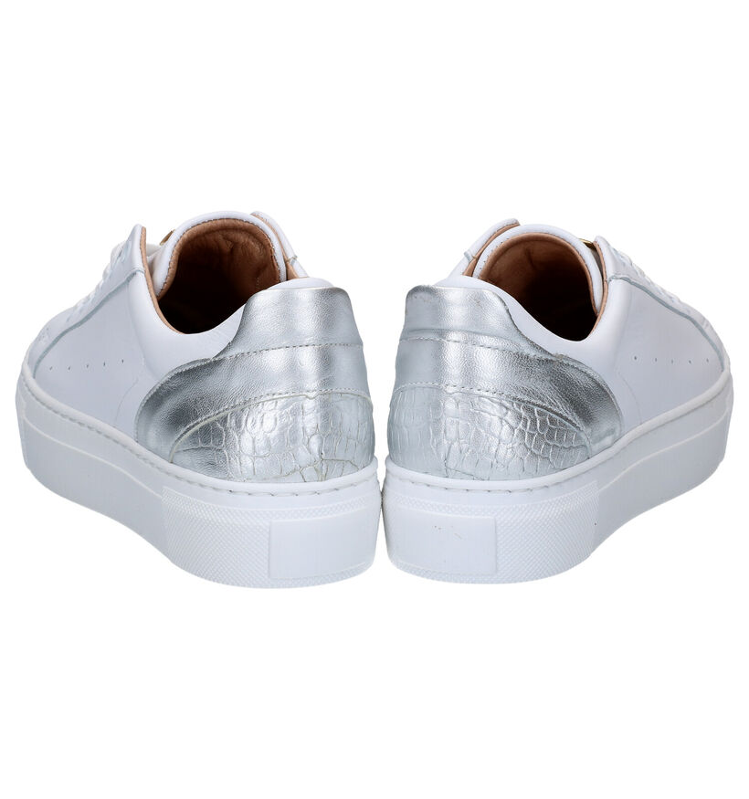 Scapa Witte Sneakers in leer (292052)