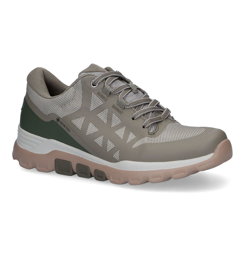 Gabor Rollingsoft Chaussures de randonnée en Khaki en textile (306759)