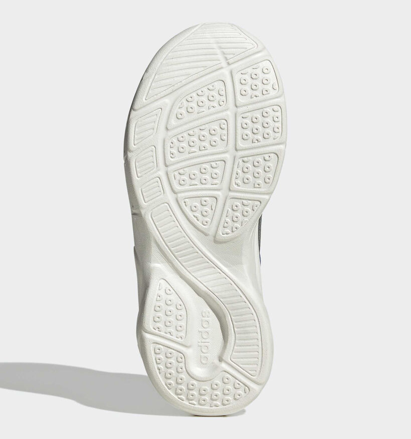 adidas Eclyptix 2000 Witte/Zilveren Sneakers voor jongens, meisjes (375413) - geschikt voor steunzolen