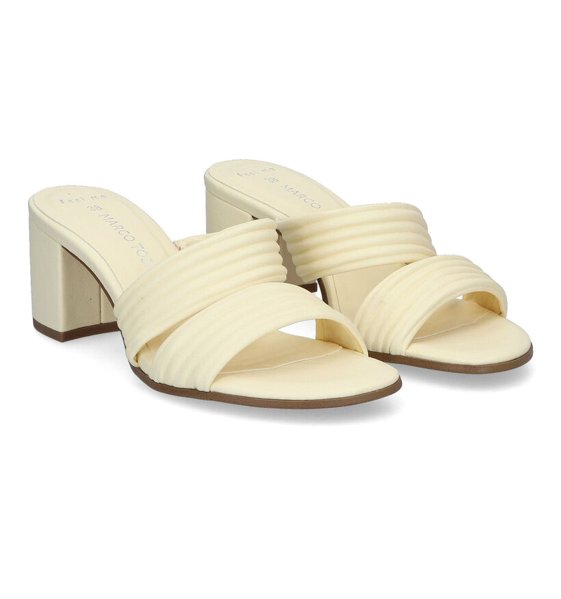 Marco Tozzi Gele Slippers voor dames (309677)