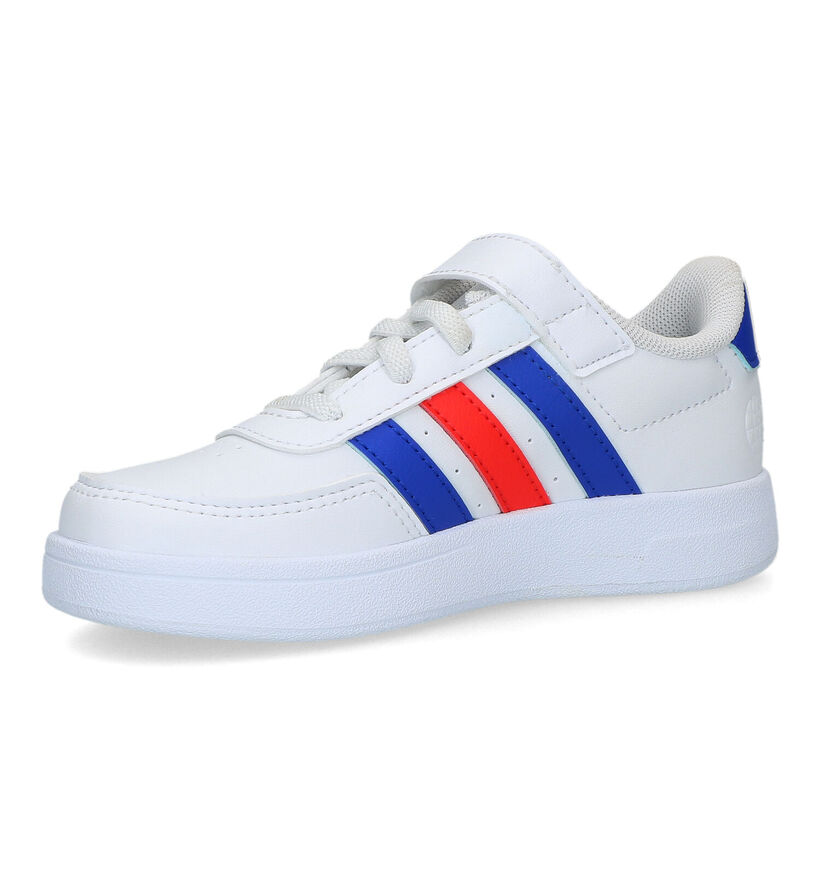 adidas Breaknet Witte Sneakers voor meisjes, jongens (318946) - geschikt voor steunzolen