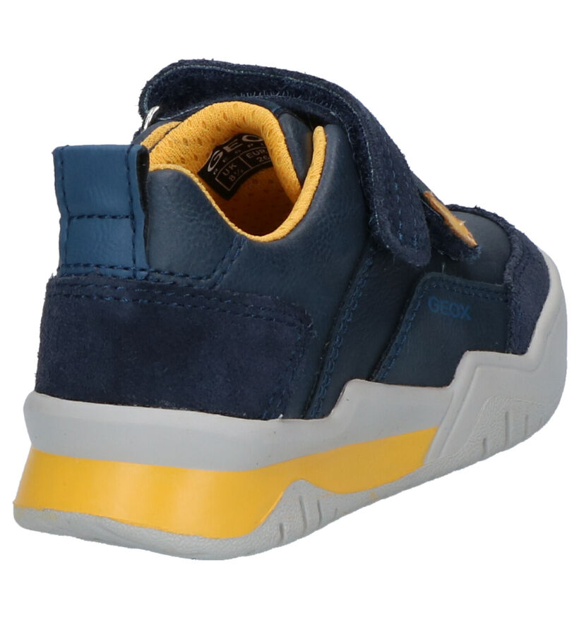 Geox Blauwe Sneakers in leer (254516)