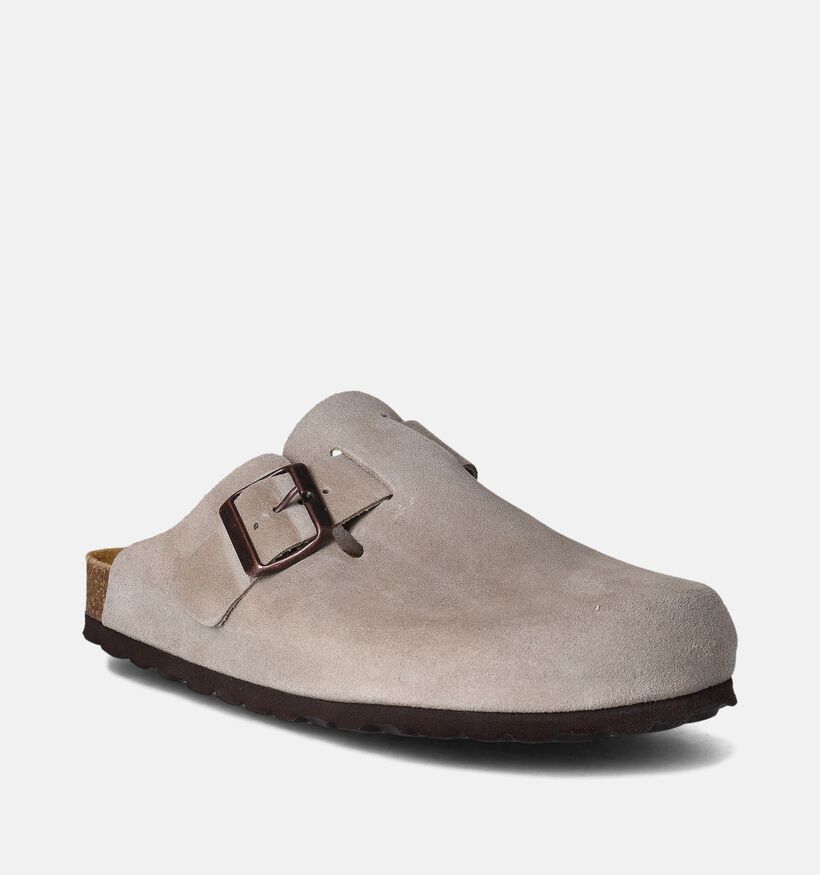 Bio Dream Taupe Clogs voor dames (358068)