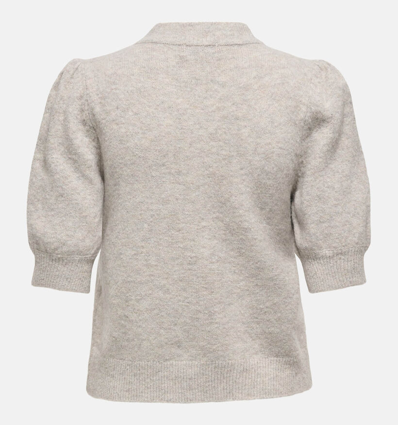 JDY Rue Life Pull en Beige pour femmes (362420)