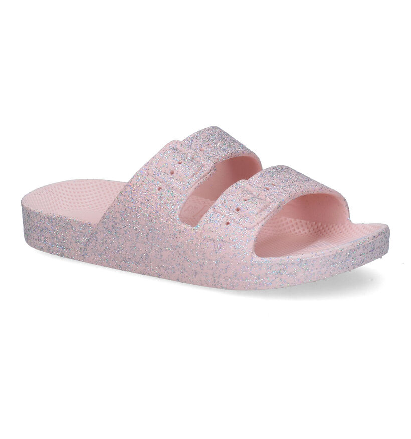 Freedom Moses Rosie Roze Slippers in kunststof (307538)