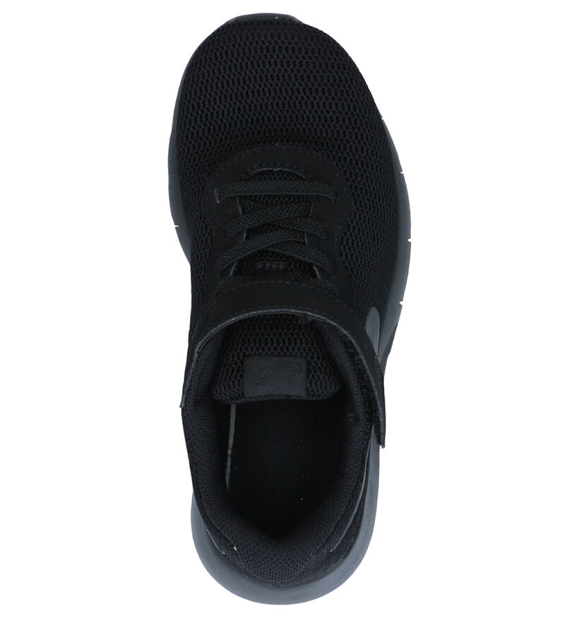 Nike Tanjun Baskets en Noir en textile (283702)