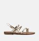 Scapa Gouden Platte Sandalen voor dames (373288)