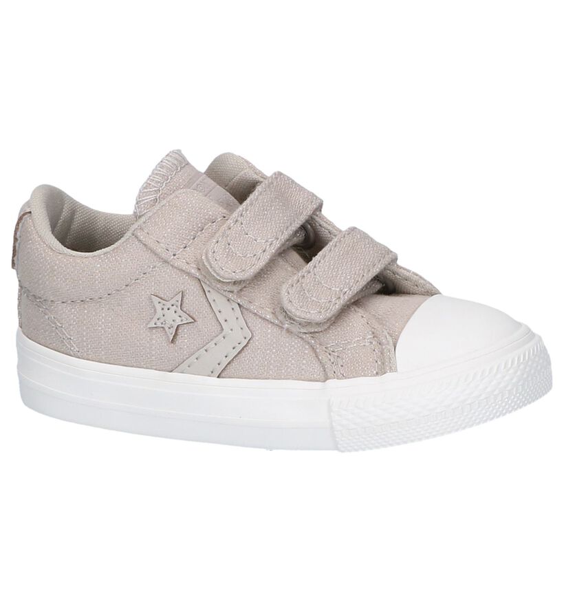 Converse Starplayer 2V OX Zwarte Sneakers in stof (266030)