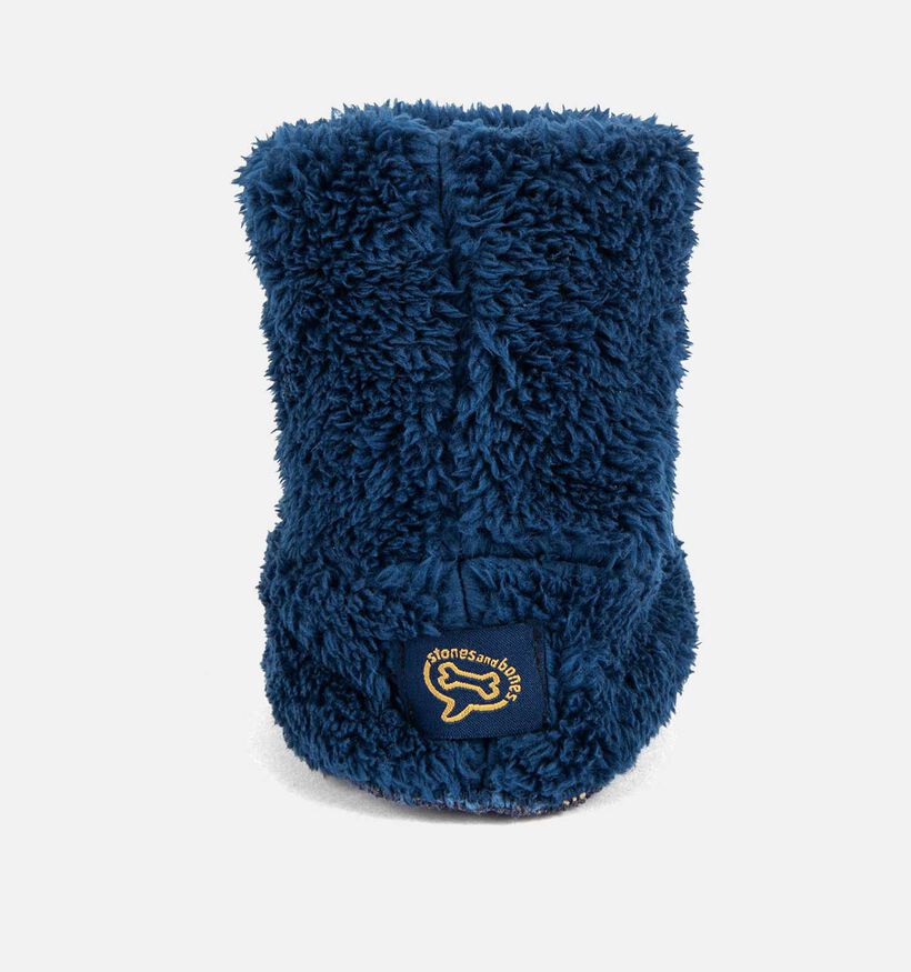 STONES and BONES Cozy Pantoufles en Bleu pour filles, garçons (345834)
