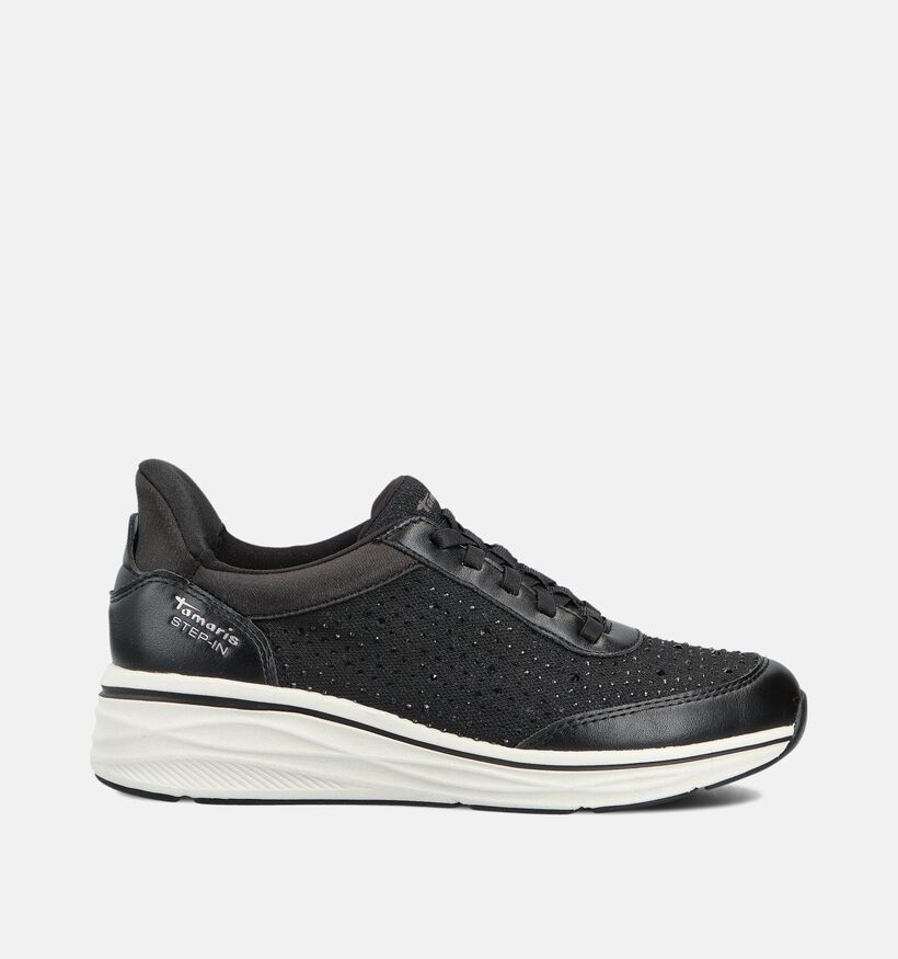 Tamaris Chaussures à lacets en Noir pour femmes (360622) - pour semelles orthopédiques