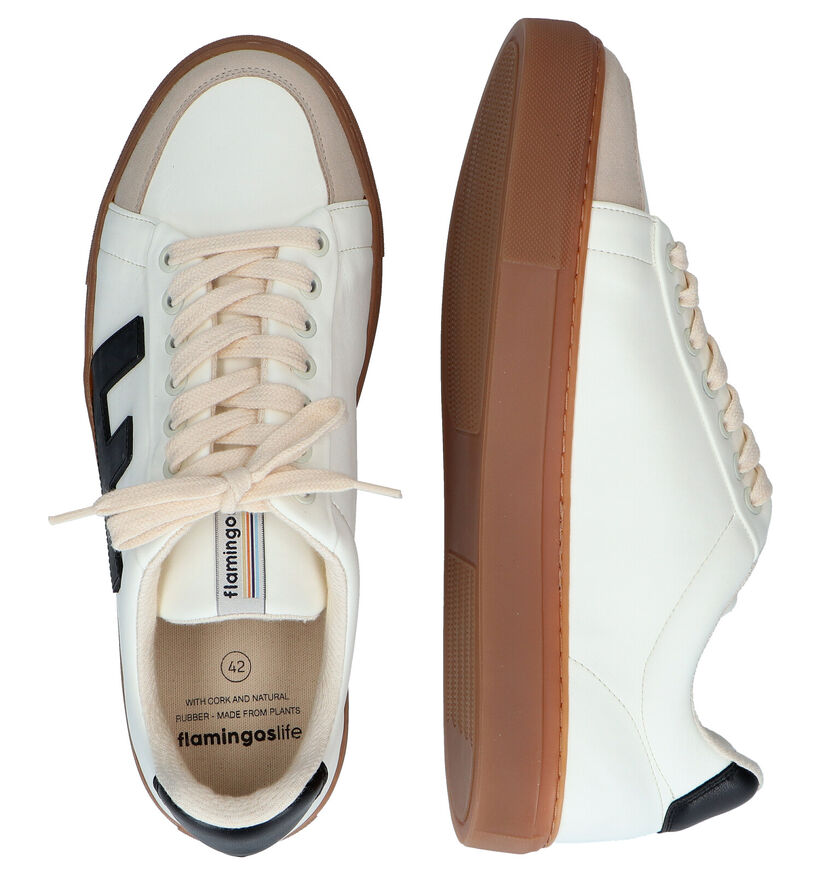 Flamingos' Life Classic 70 Baskets en Écru en simili cuir (299856)