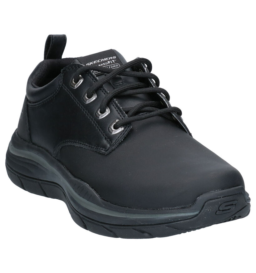 Skechers Zwarte Sneakers in kunstleer (262797)