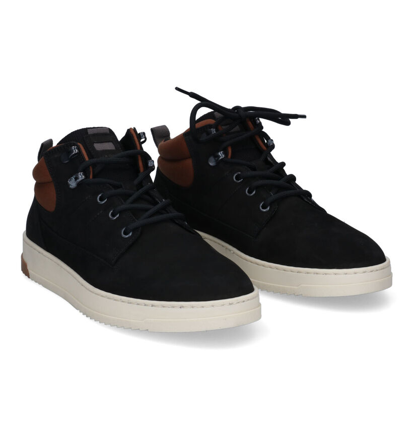 Bullboxer Grijze Hoge Schoenen voor heren (313084) - geschikt voor steunzolen