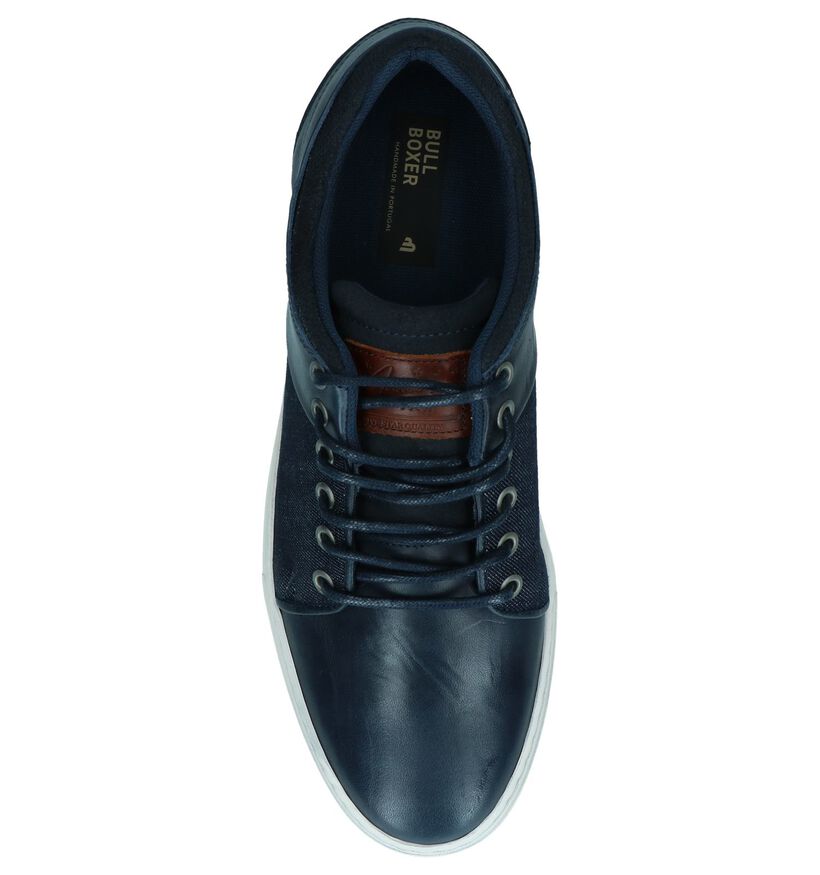 Bullboxer Chaussures basses en Bleu foncé en cuir (256300)