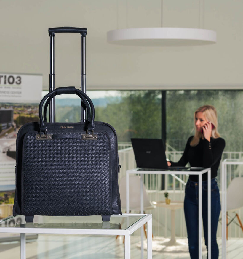 Olivia Lauren Eagle Sac à roulettes en Noir pour femmes (333959)