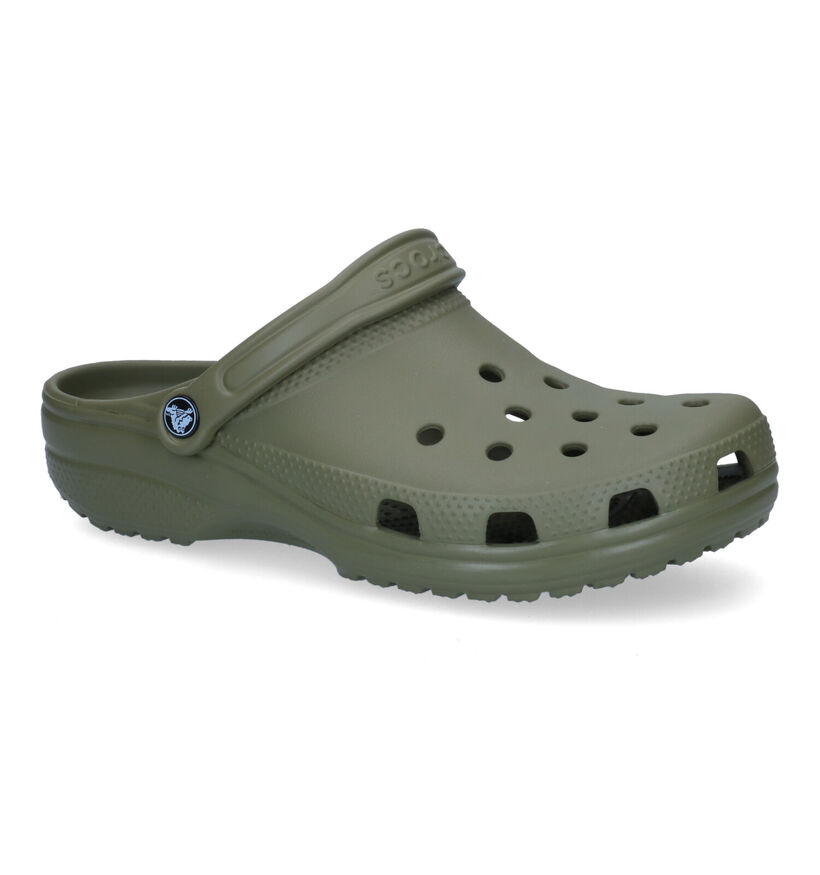 Crocs Classic Nu-pieds en Noir pour hommes (307641)