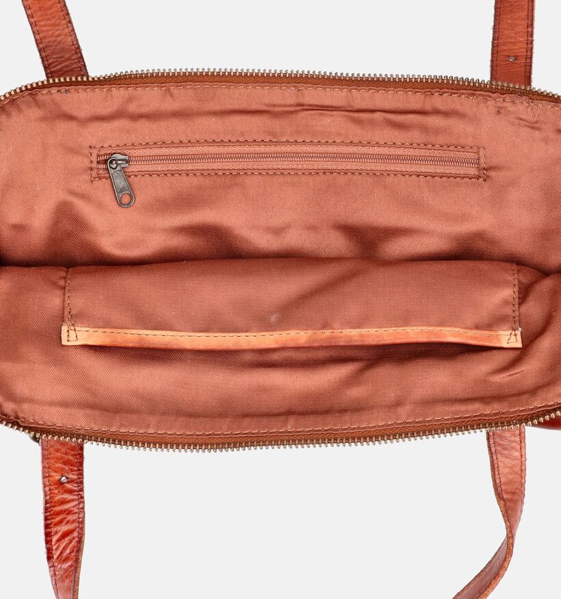Bear Design Sac &agrave; bandouli&egrave;re en Cognac pour femmes (382117)