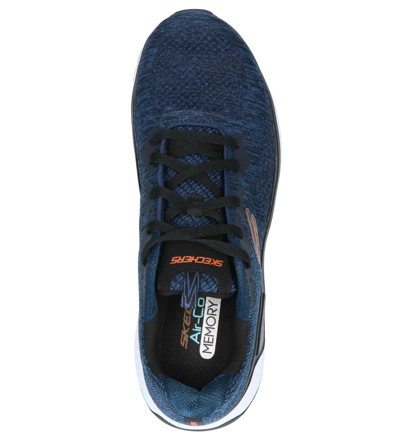 Skechers Solar Fuse Baskets en Noir en textile (272817)