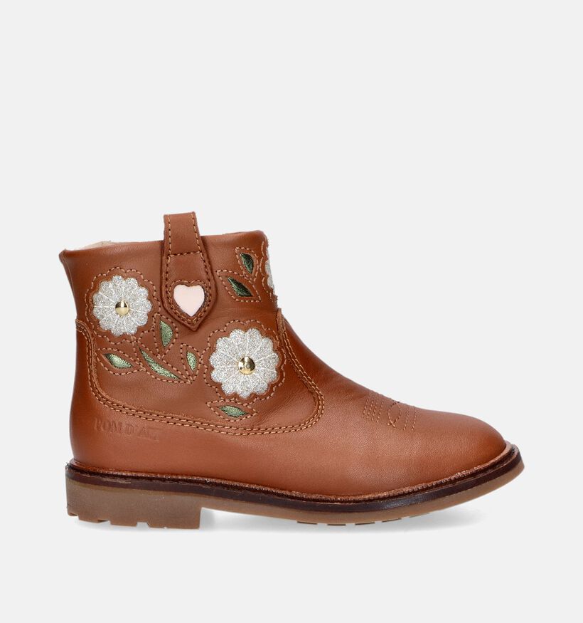 Pom d'Api Sister Boots Wendy Cognac Laarsjes voor meisjes (346694)