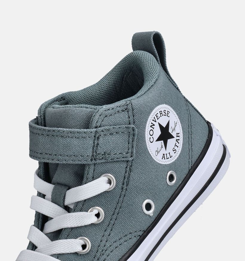Converse Chuck Taylor All Star Malden Street Baskets montantes en Vert pour filles, gar&ccedil;ons (368928)