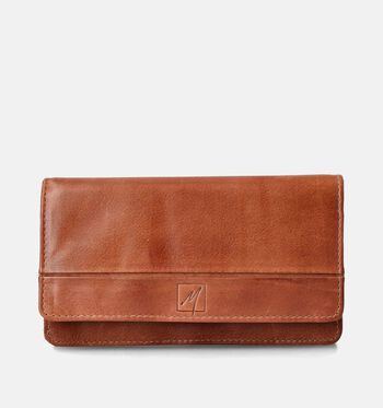 Porte-monnaie cognac